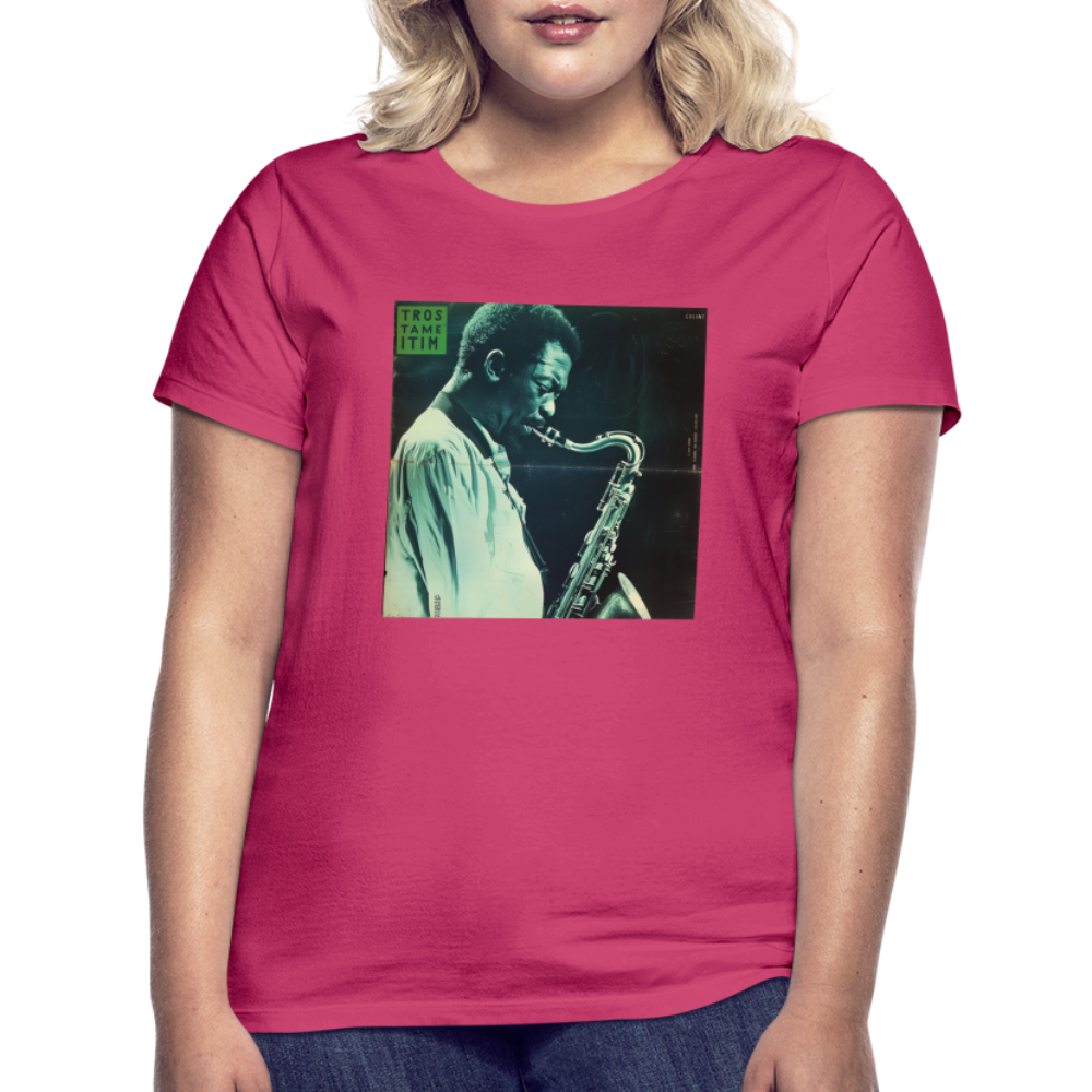 Gåtfull figur i jazzens underground, T-shirt dam - azalea