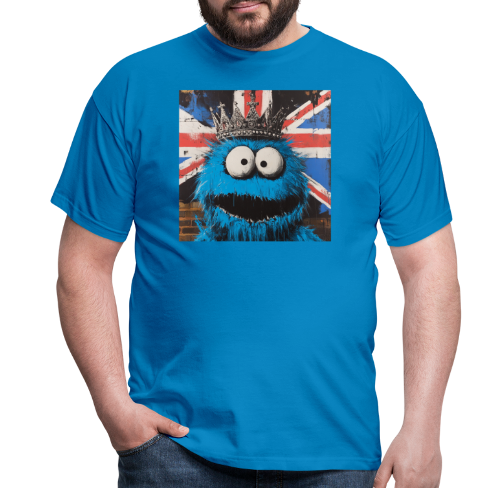 Monsters & Monarchs, T-shirt herr - kungsblå