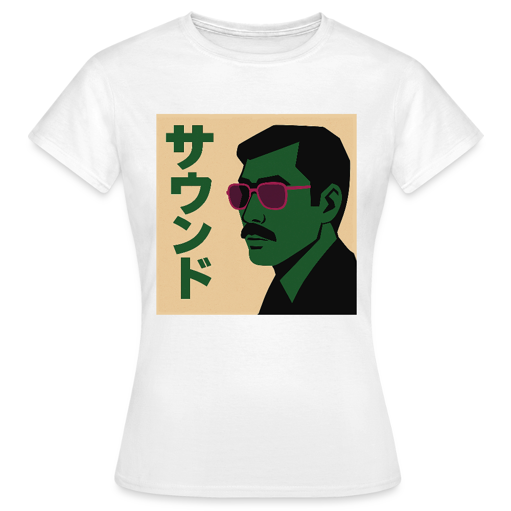 Nippon Sound, T-shirt dam - vit
