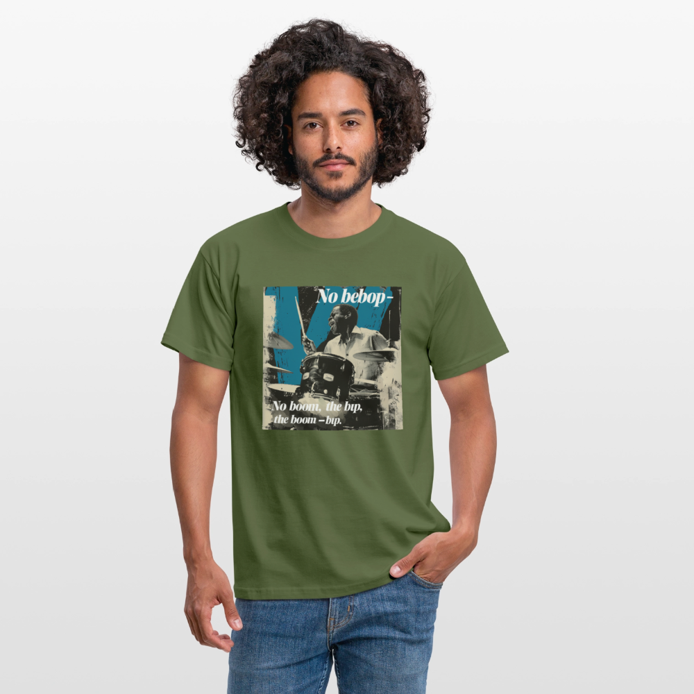 Push It Bebop, T-shirt unisex - Militärgrön