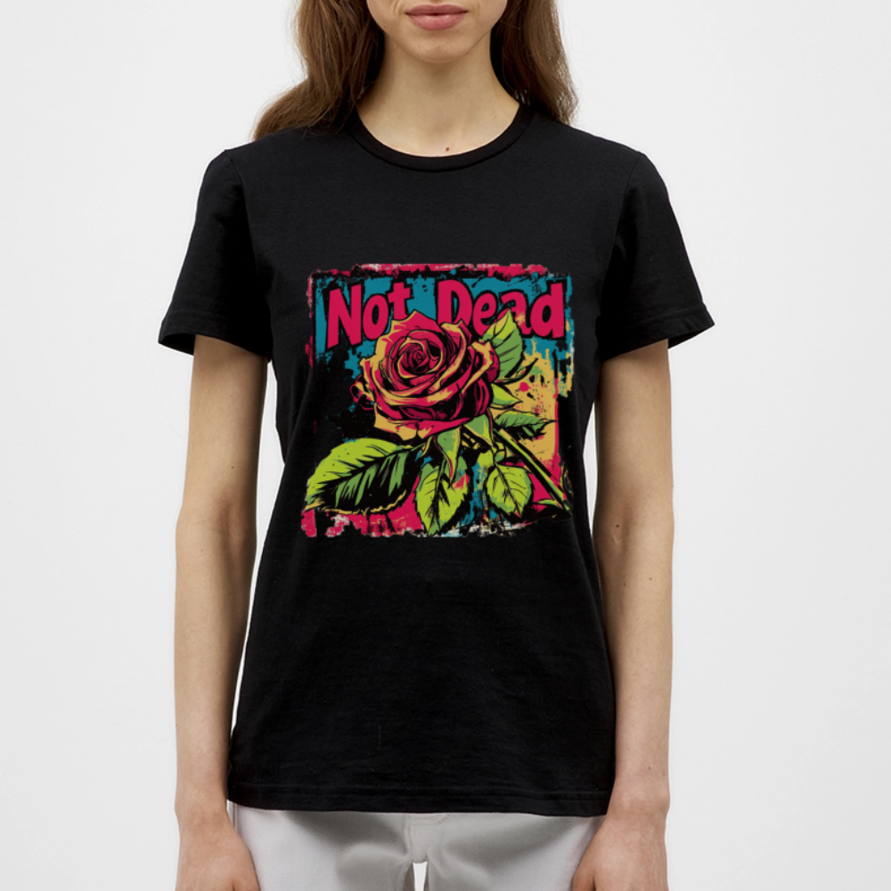 Den Eviga Rosen, T-shirt dam - svart
