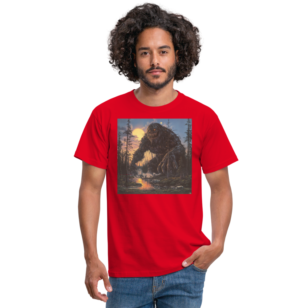 I Skuggorna av Värmland, T-shirt herr - röd