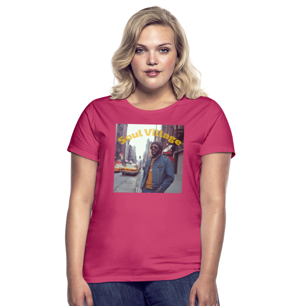 Soul Village, T-shirt dam - azalea