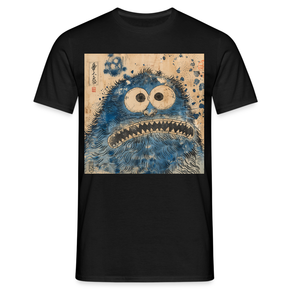 Uramiko ramlar i floden, T-shirt herr - svart