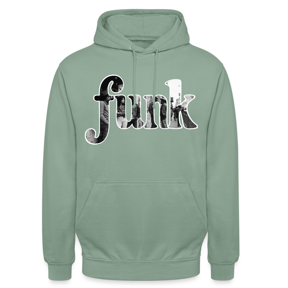 Funk Vibes, Luvtröja unisex - grågrön