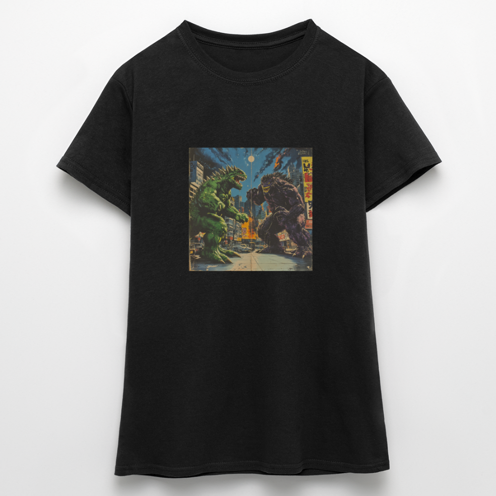 Kampen vid Solnedgången, T-shirt dam - svart