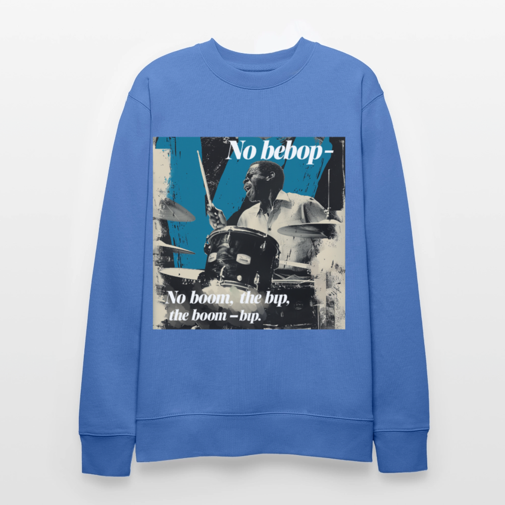Push It Bebop, Ekologisk sweatshirt CHANGER unisex från Stanley/Stella - blå