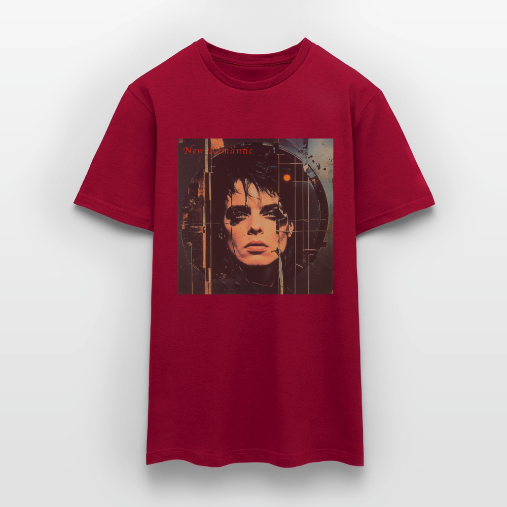 New Romance, T-shirt herr - tegelröd