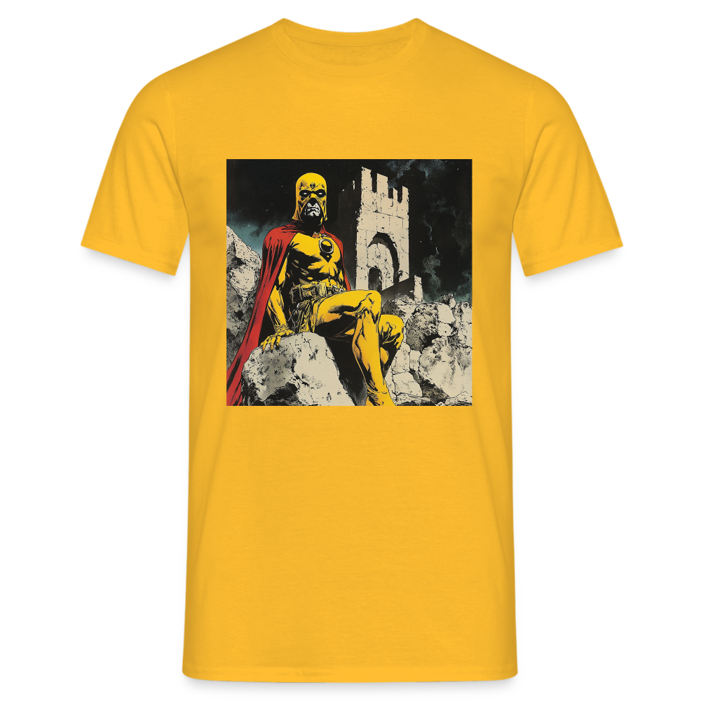 Orkalon, T-shirt herr - gul