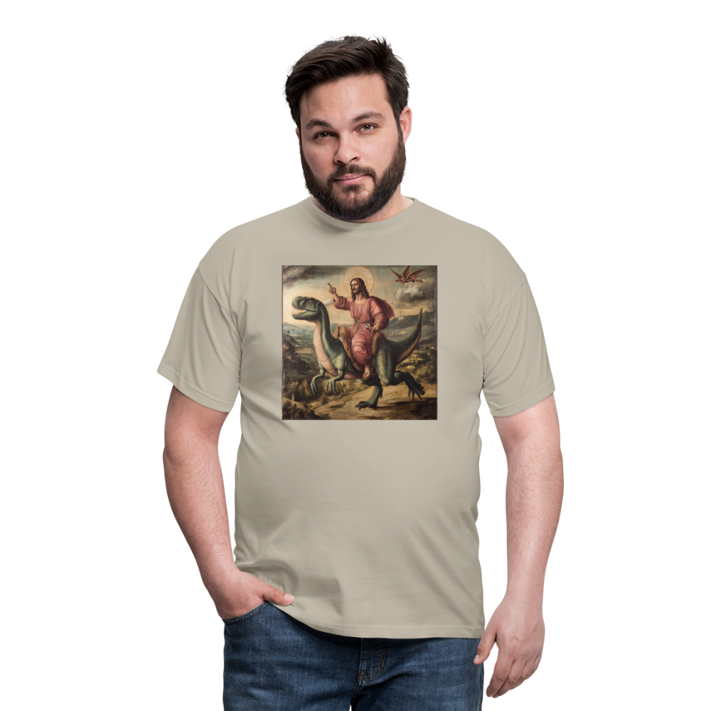 Ritten genom Tiden, T-shirt herr - sandbeige