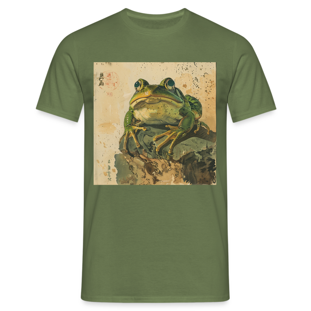 Grodan i Skymningen, T-shirt herr - Militärgrön