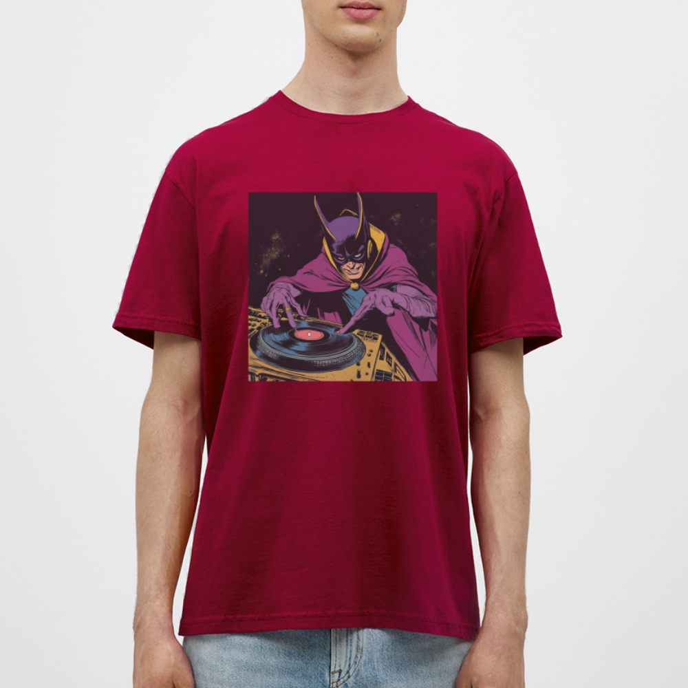 Purple Pulse, T-shirt herr - tegelröd