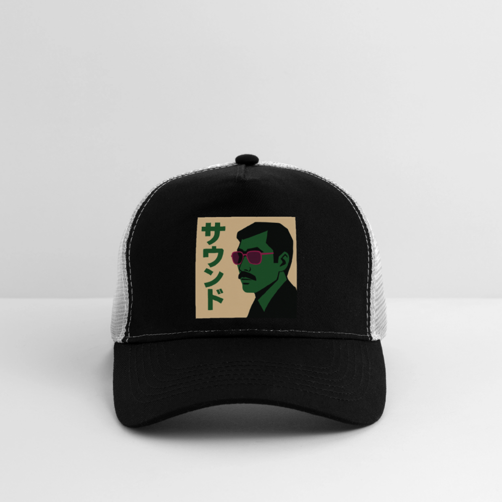Nippon Sound, Trucker Cap - svart/stengrå