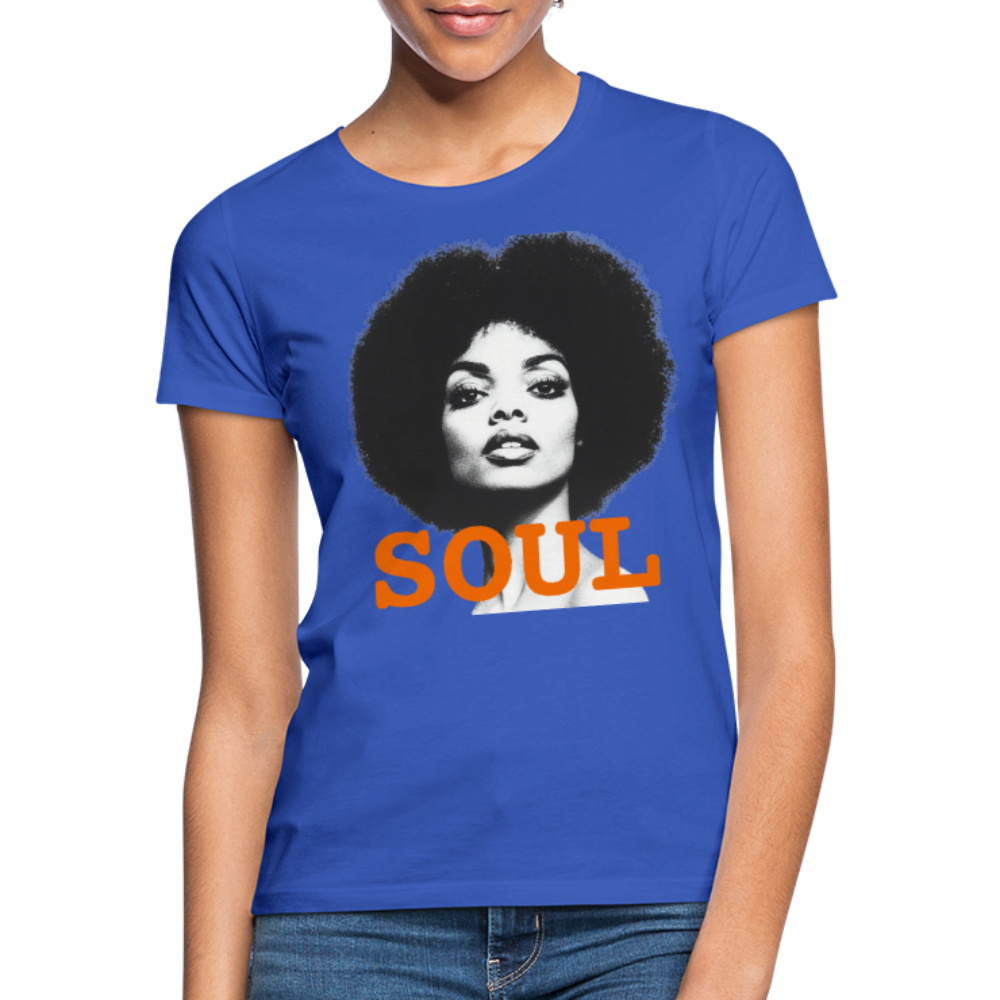 Soul PWR, T-shirt dam - royalblå