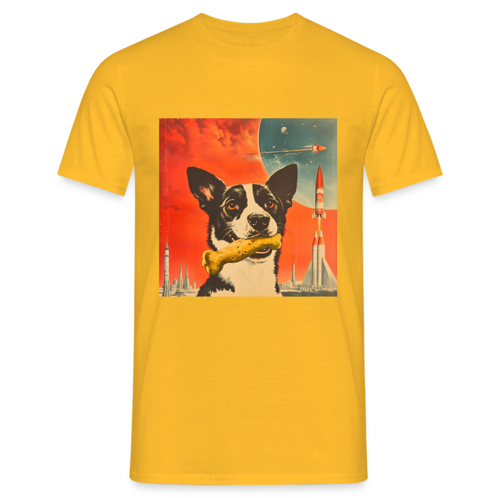 Stjärnorna Nära, T-shirt herr - gul