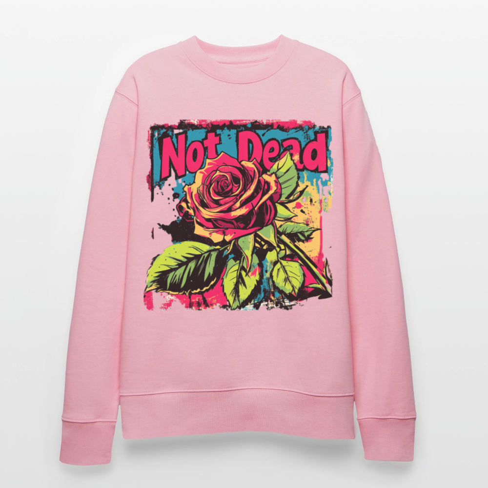 Den Eviga Rosen, Ekologisk sweatshirt CHANGER unisex från Stanley/Stella - ljusrosa