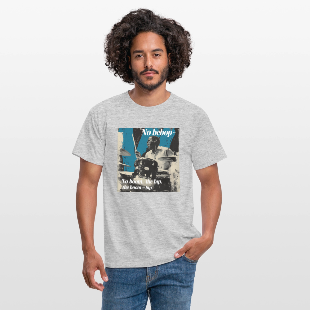 Push It Bebop, T-shirt unisex - gråmelerad