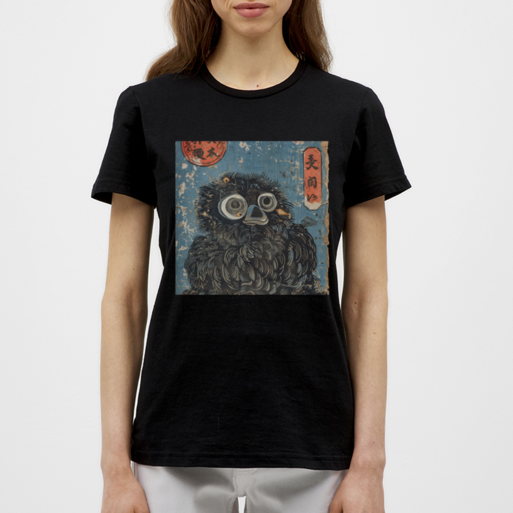 Denimiko, T-shirt dam - svart