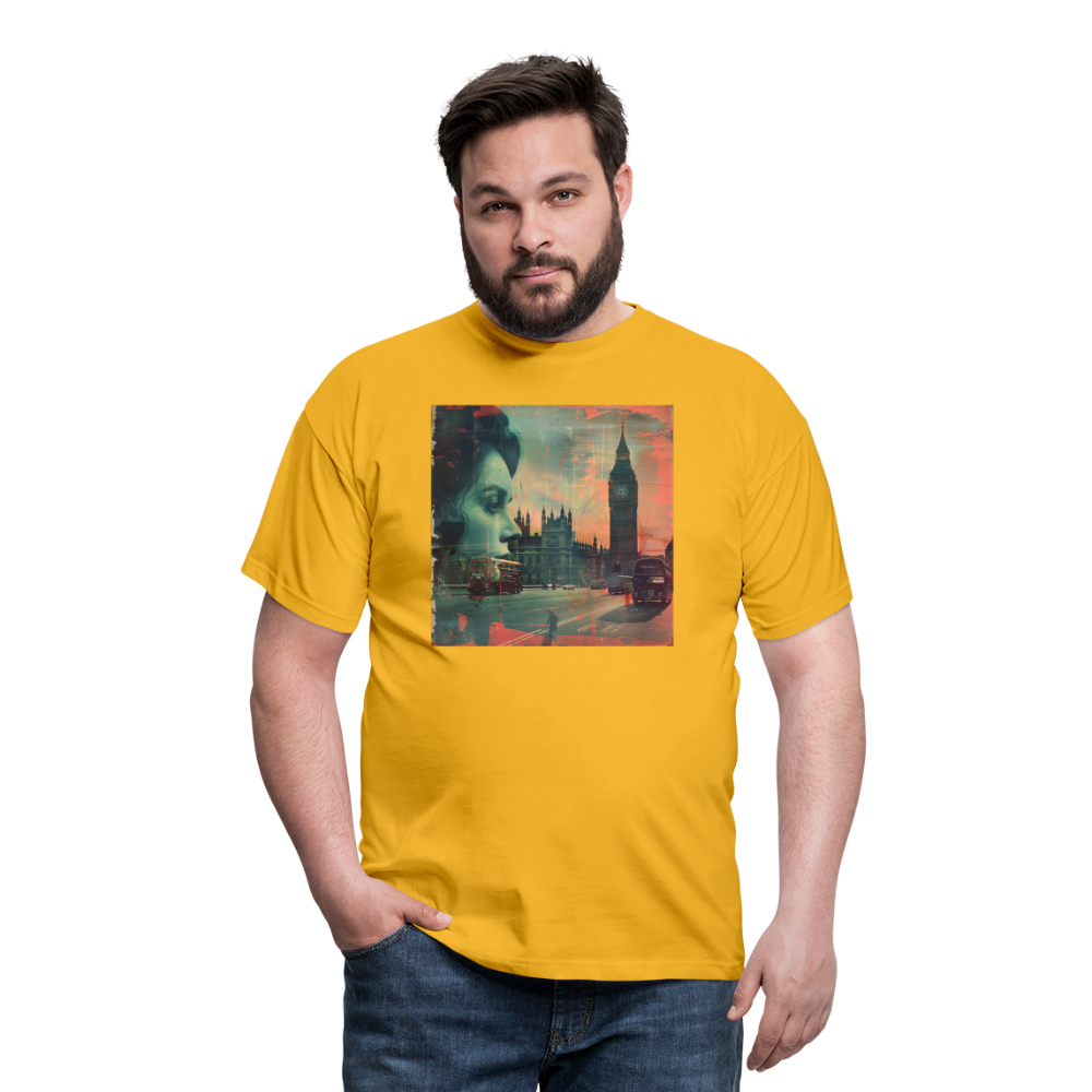 The Beat of London, T-shirt herr - gul