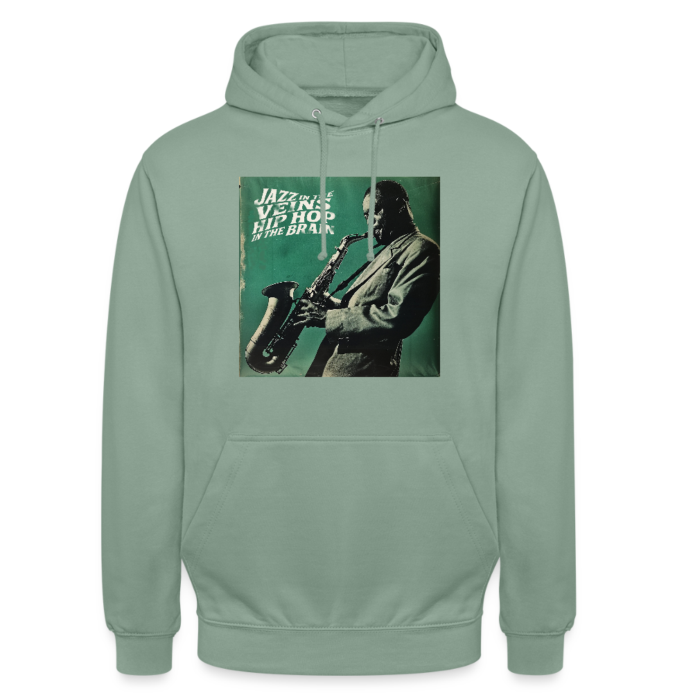 Groove in the Mind, Luvtröja unisex - grågrön
