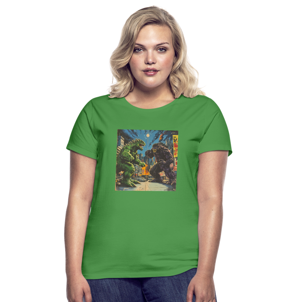 Kampen vid Solnedgången, T-shirt dam - kellygrön