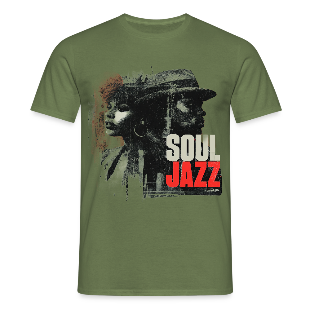 Soul Jazz Experience, T-shirt unisex - Militärgrön