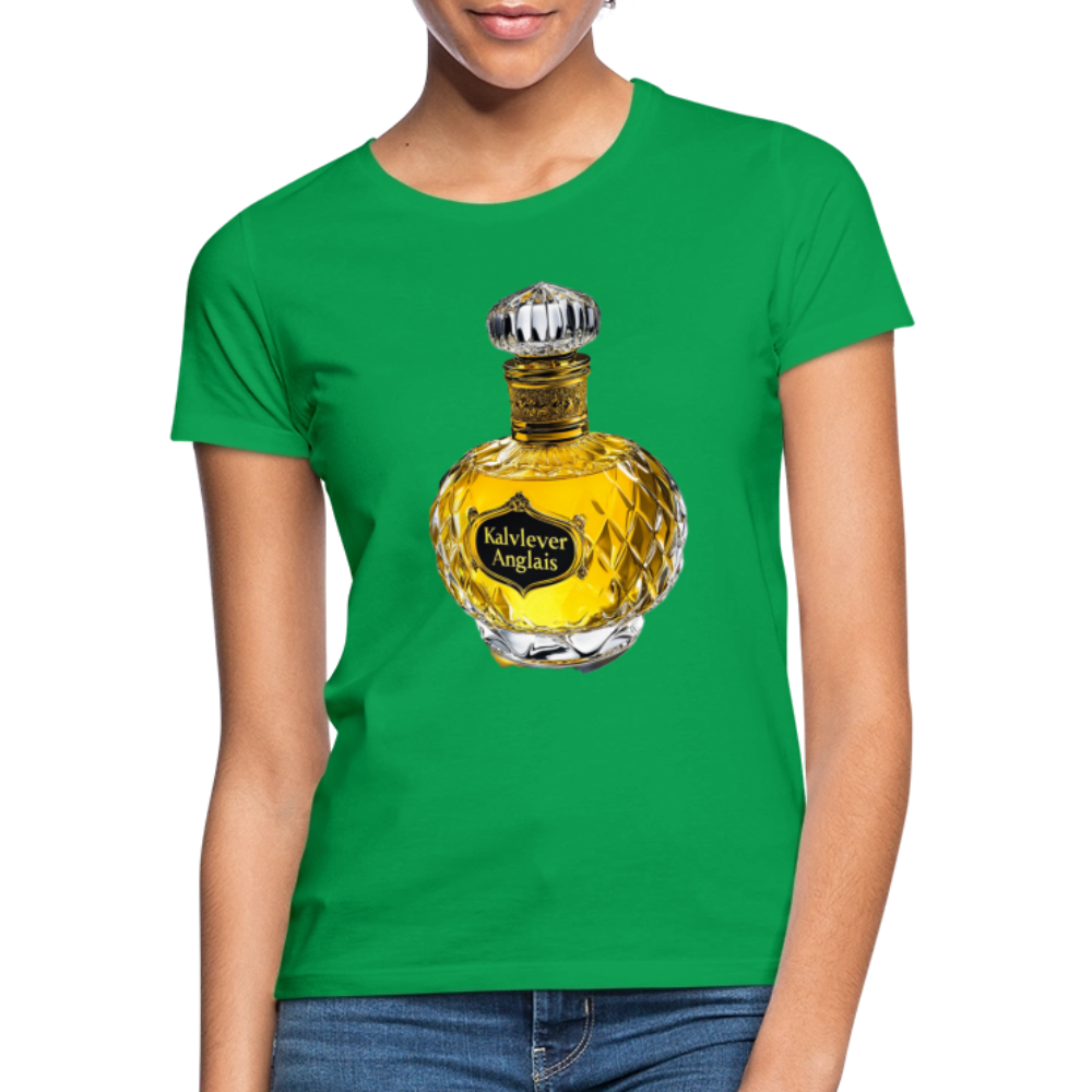 Eau de Perfume, T-shirt dam - kellygrön