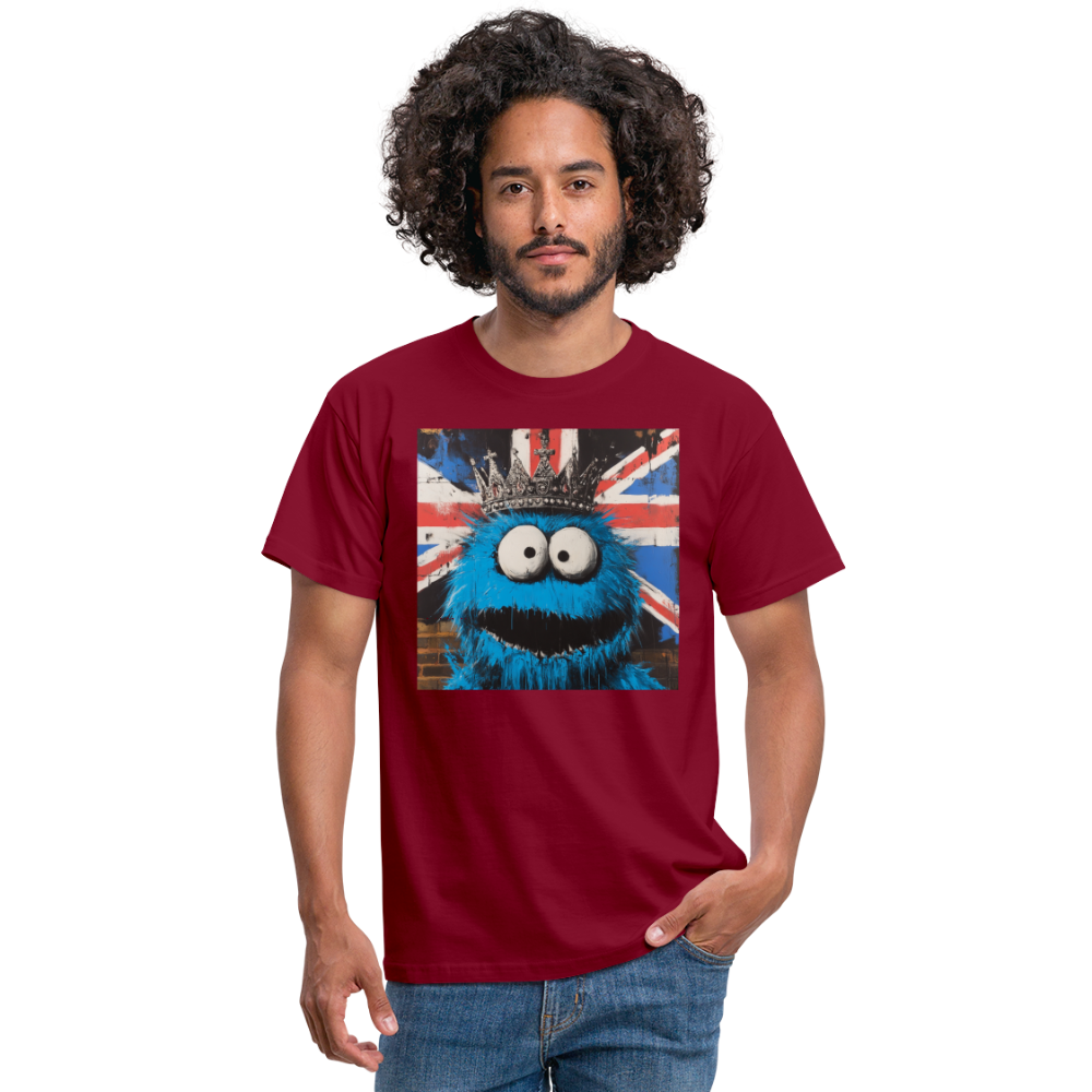 Monsters & Monarchs, T-shirt herr - tegelröd