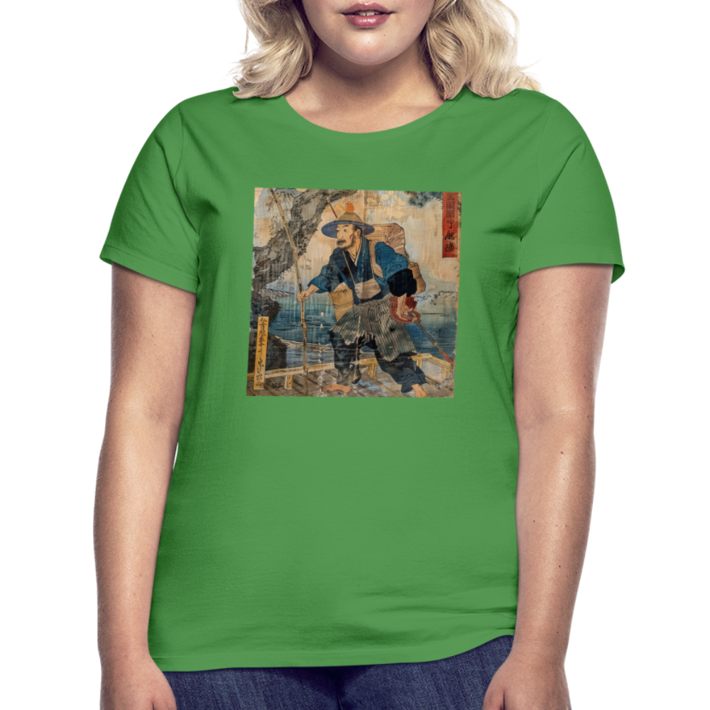 Fiskaren som bytte karriär, T-shirt dam - kellygrön