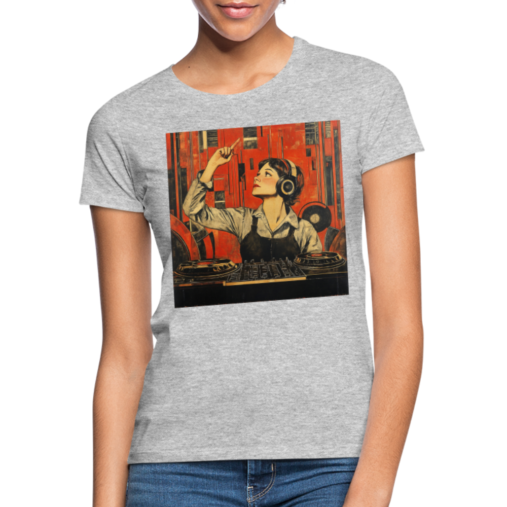 Revolutionens Rytm, T-shirt dam - gråmelerad
