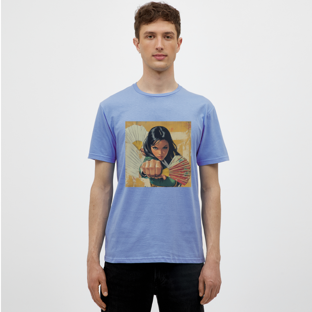 Blå Lotus, T-shirt herr - carolina blue