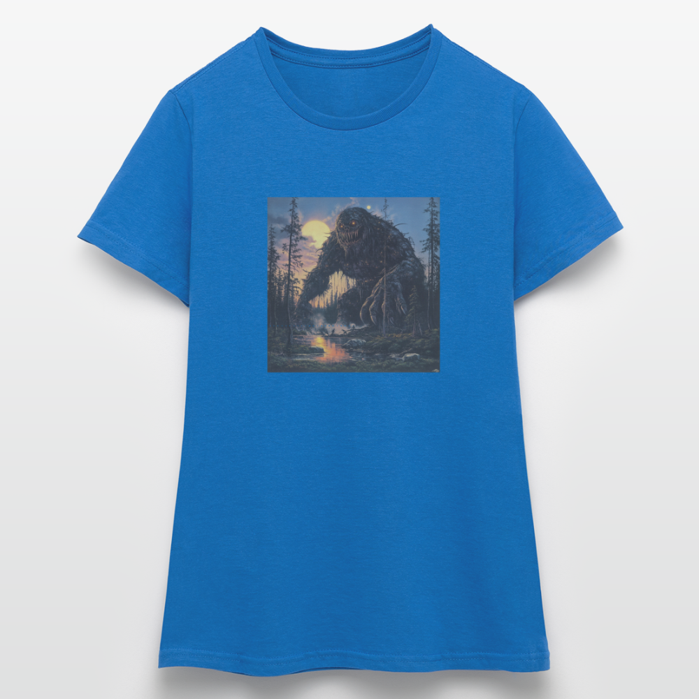 I Skuggorna av Värmland, T-shirt dam - royalblå