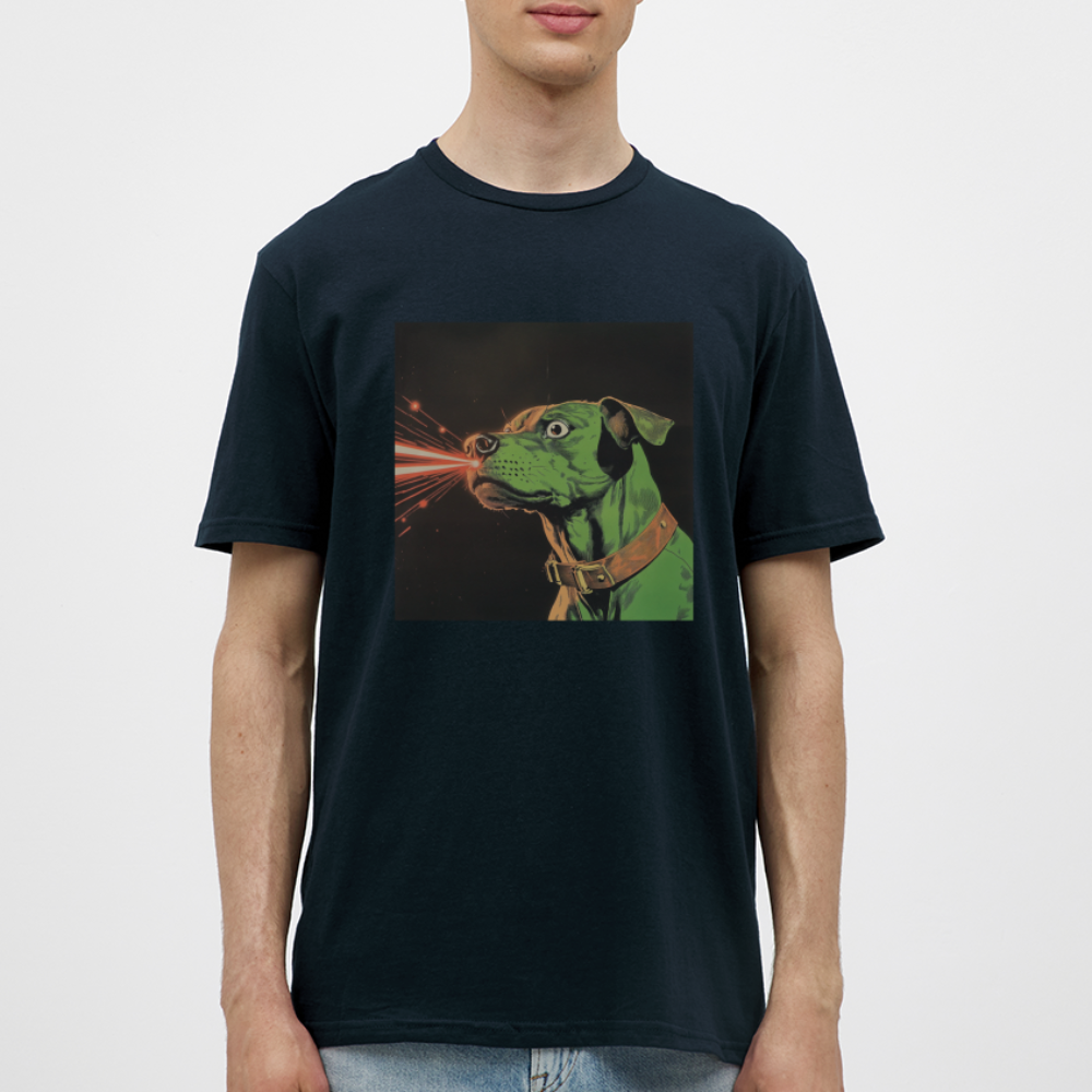 Strålhunden, T-shirt herr - marinblå
