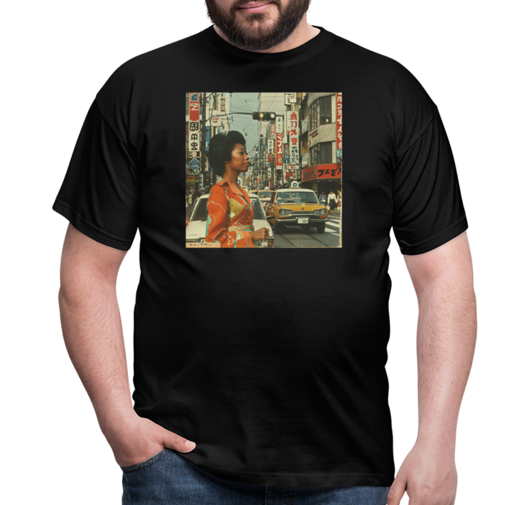 Yumi Sakamoto, T-shirt herr - svart