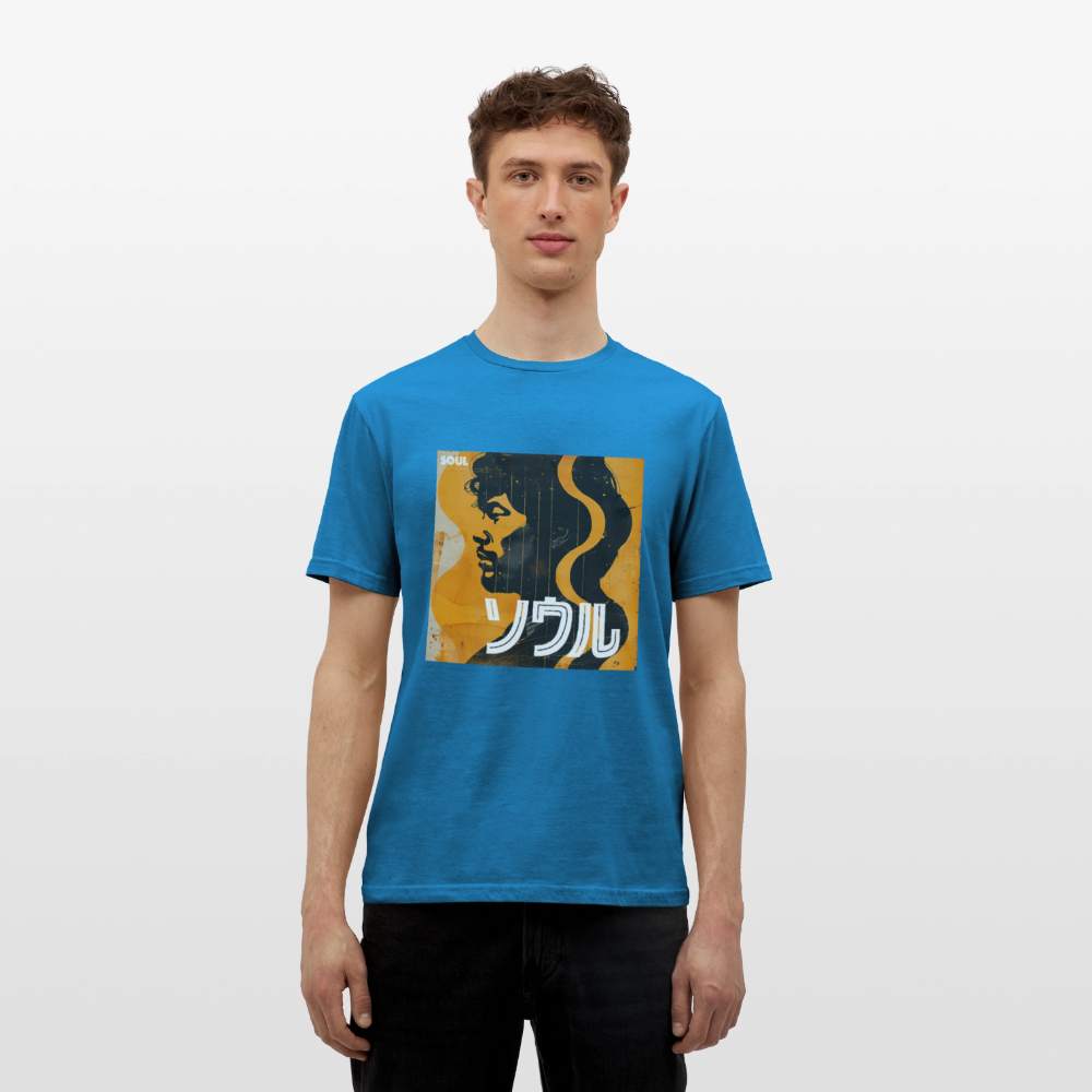 Nippon Grooves, T-shirt unisex - kungsblå