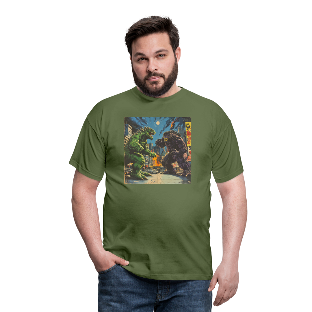 Kampen vid Solnedgången, T-shirt herr - Militärgrön