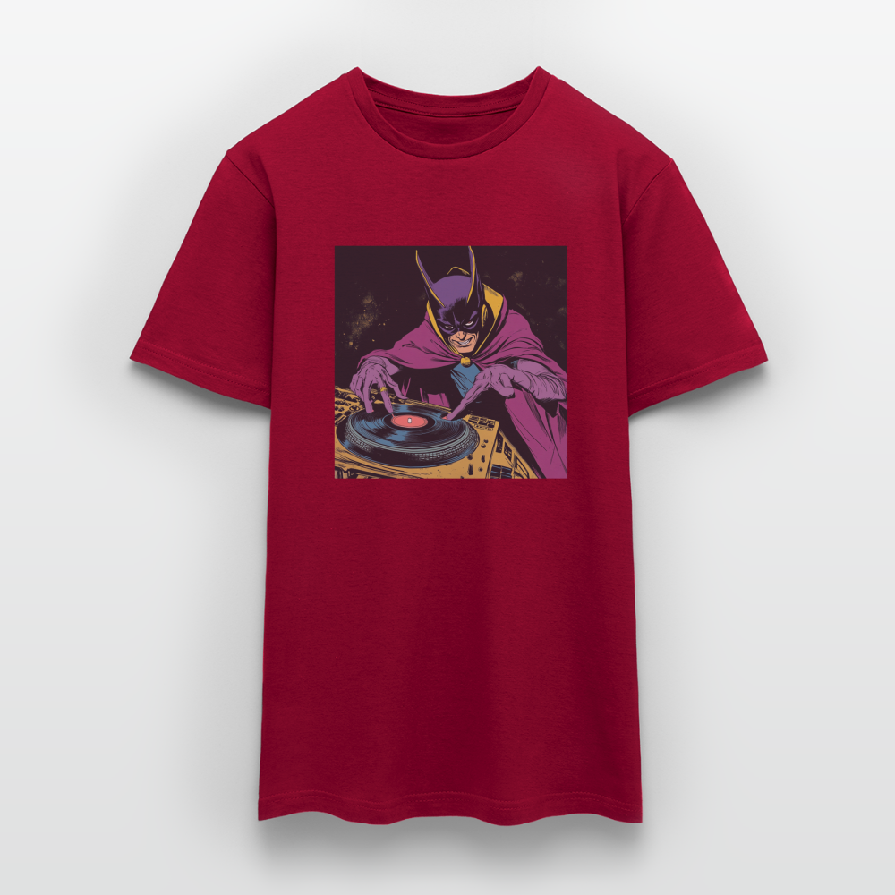 Purple Pulse, T-shirt herr - tegelröd