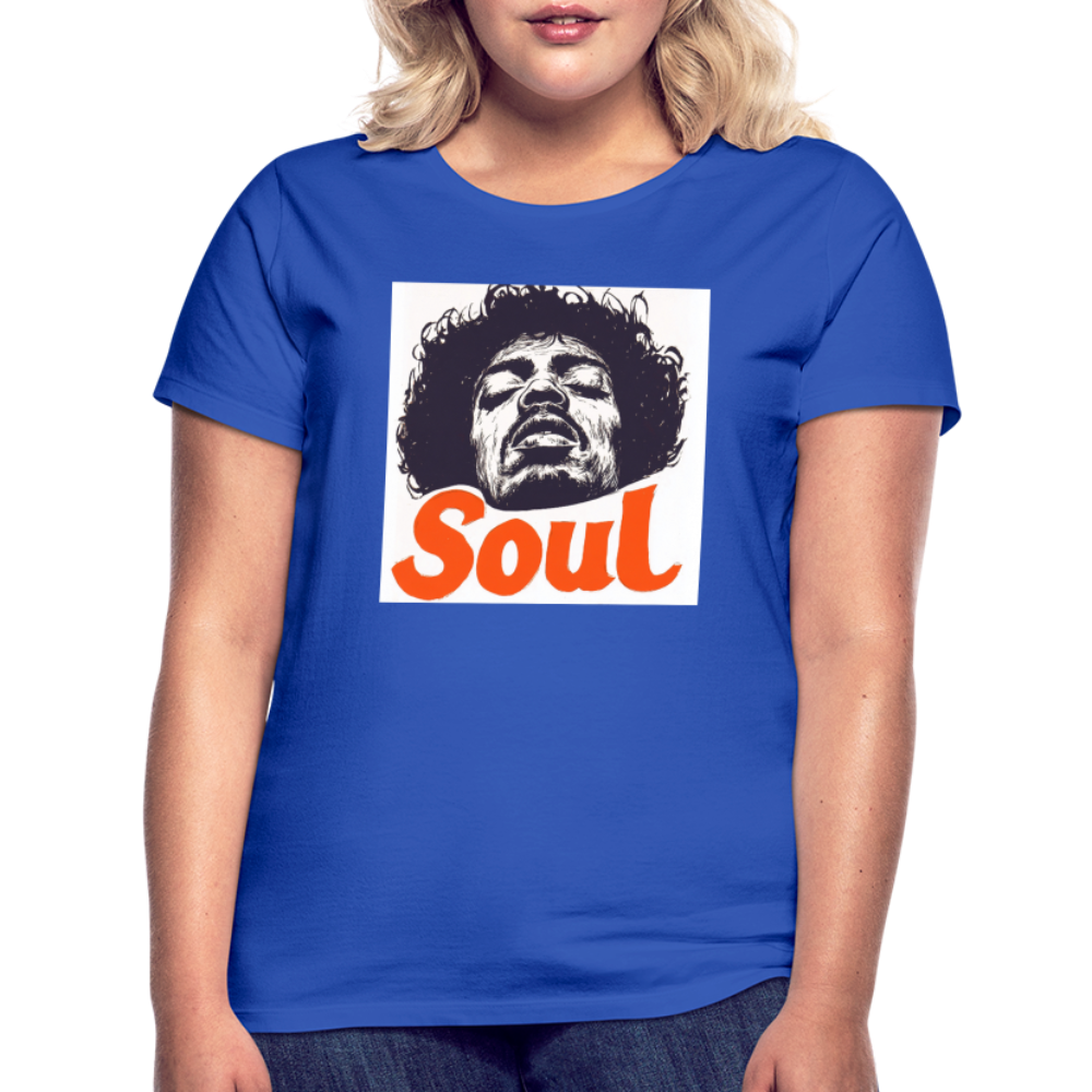 Soul, T-shirt dam - royalblå