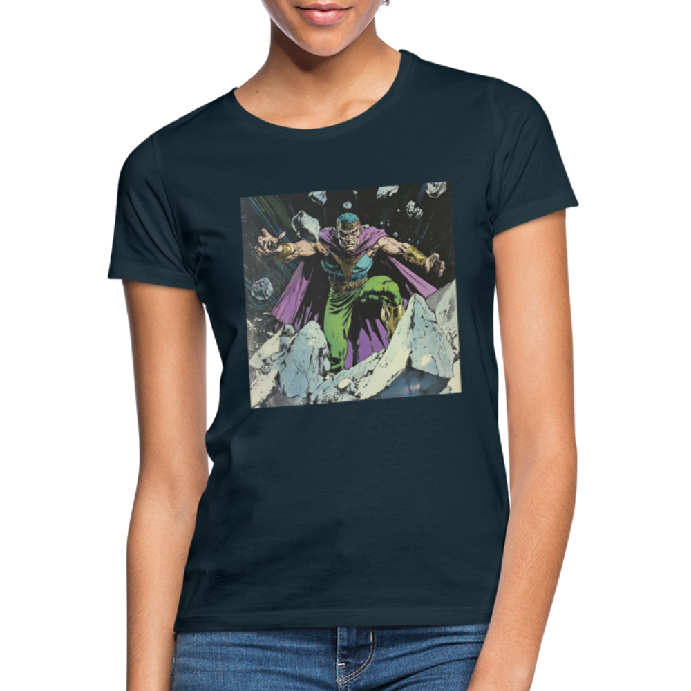 Granitus, T-shirt dam - marinblå