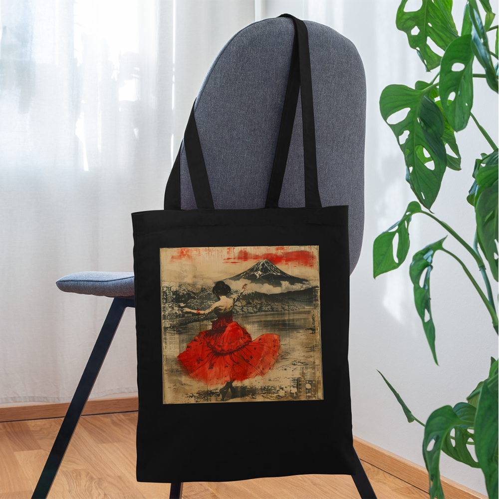 Flamenco i Solens Land, Tygväska - svart