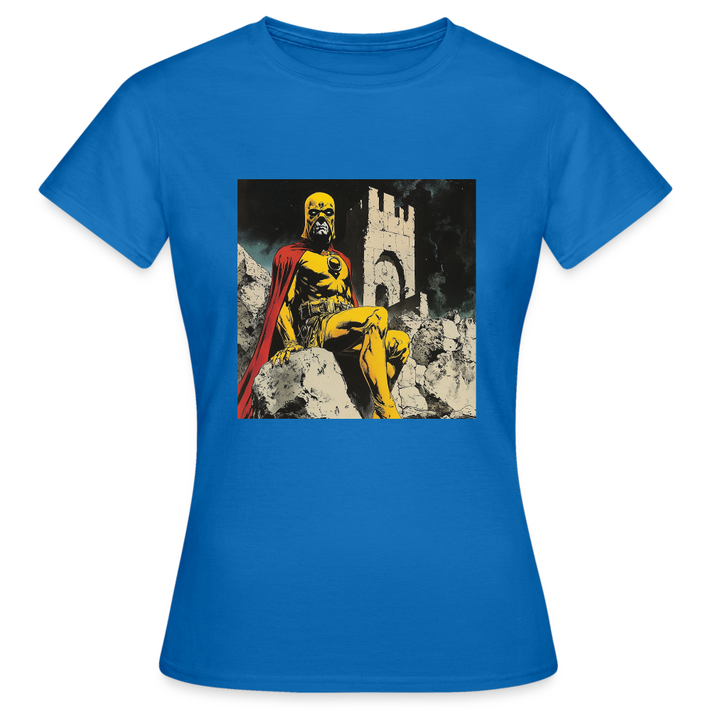 Orkalon, T-shirt dam - royalblå