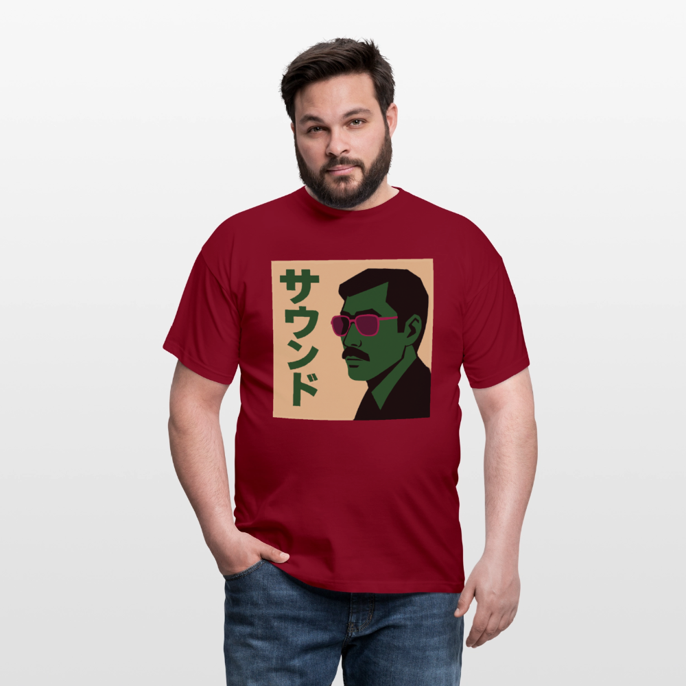 Nippon Sound, T-shirt unisex - tegelröd
