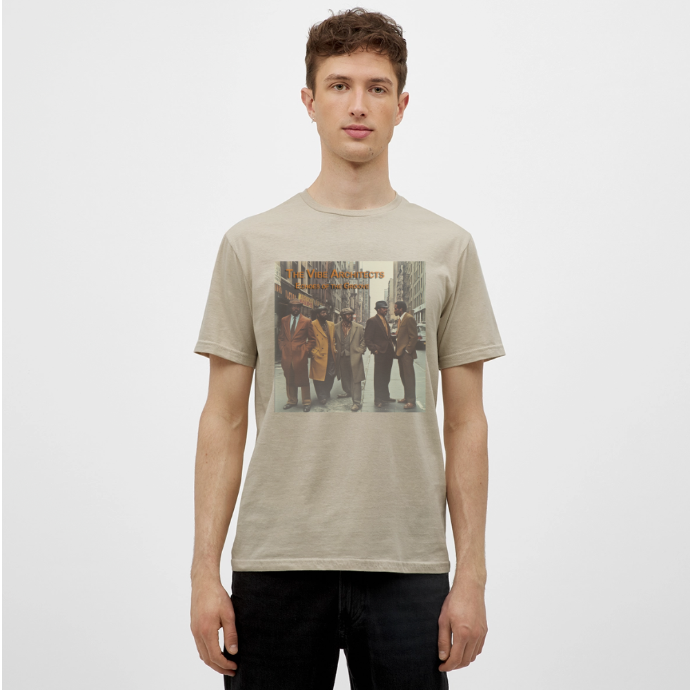 The Vibe Architects, T-shirt herr - sandbeige