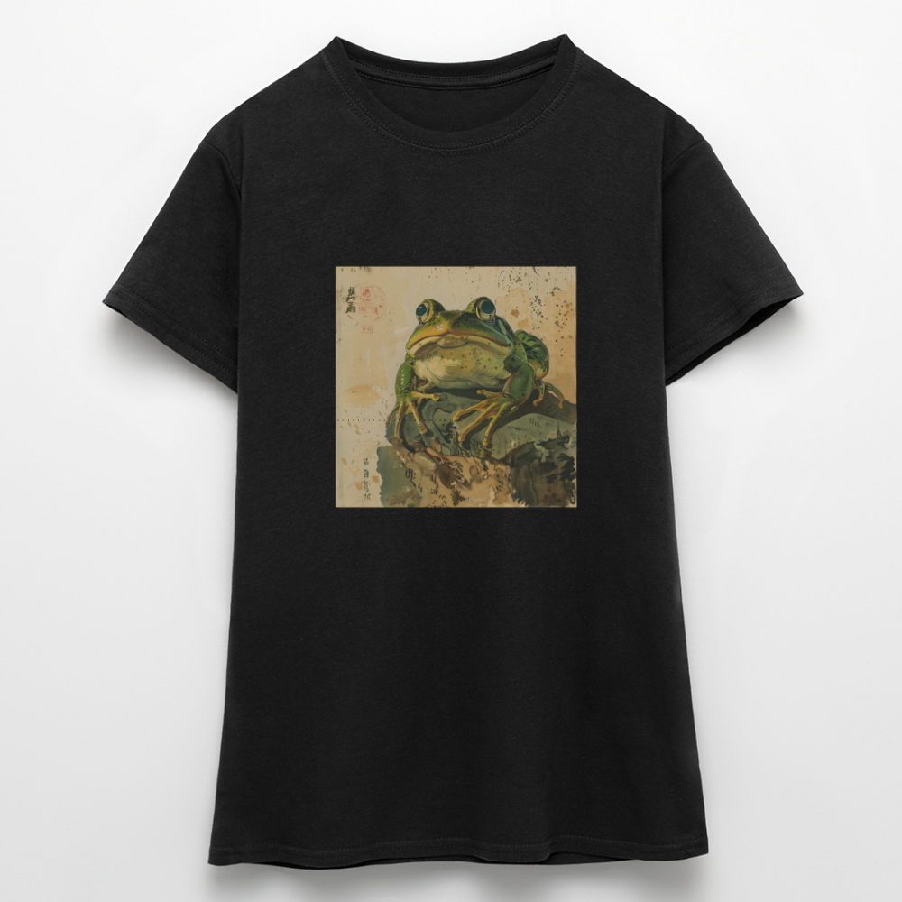 Grodan i Skymningen, T-shirt dam - svart