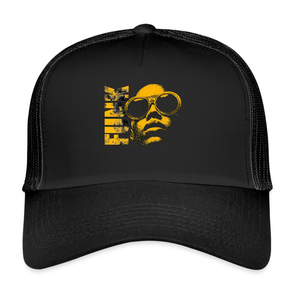 Funk Eternal, Trucker Cap - svart/svart