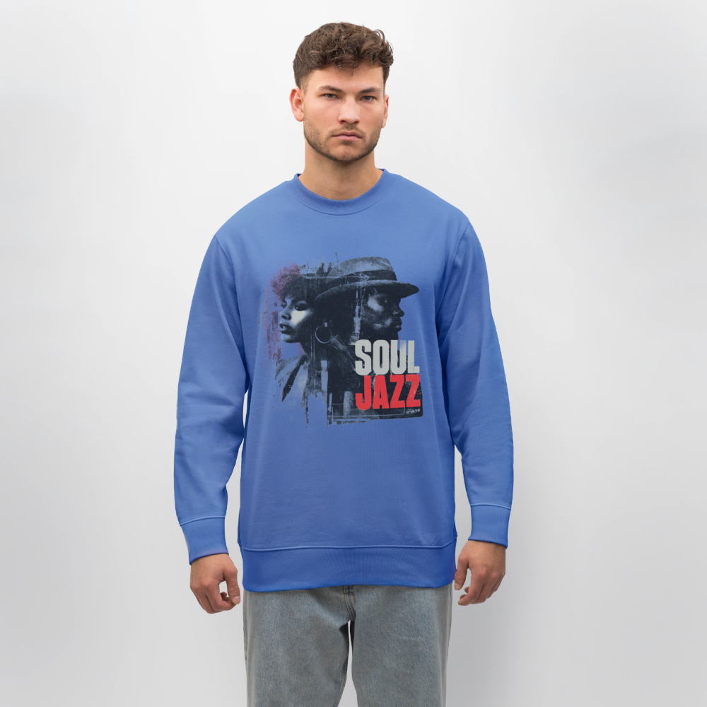 Soul Jazz Experience, Ekologisk sweatshirt CHANGER unisex från Stanley/Stella - blå
