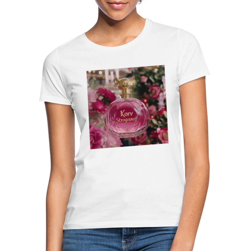 Eau de Toilette, T-shirt dam - vit