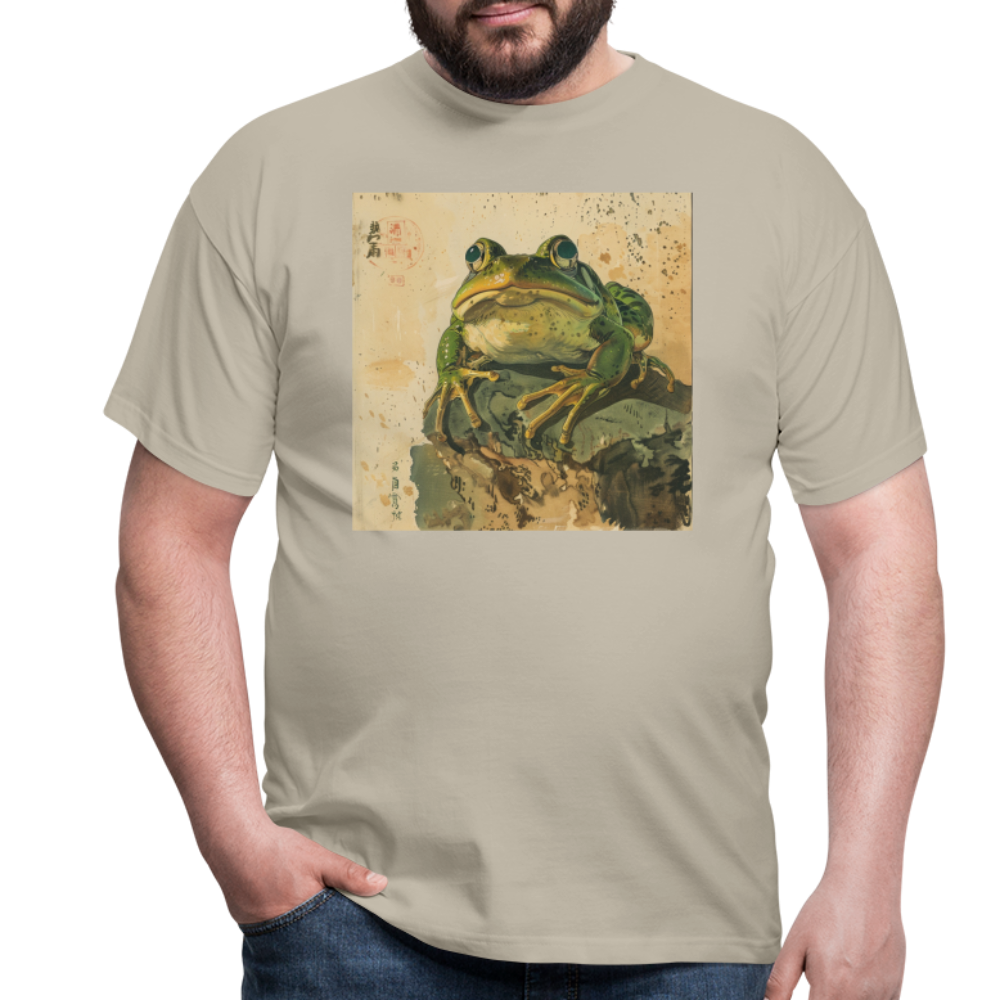 Grodan i Skymningen, T-shirt herr - sandbeige