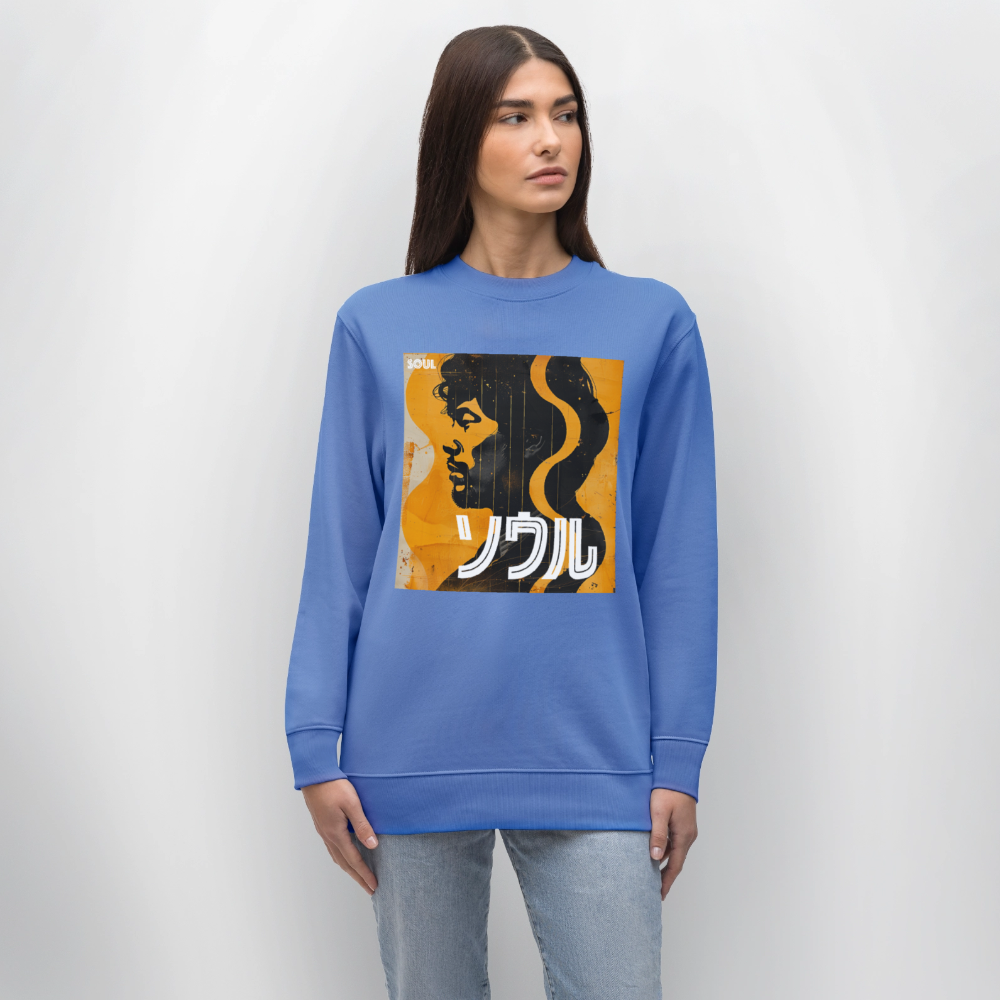 Nippon Grooves, Ekologisk sweatshirt CHANGER unisex från Stanley/Stella - blå