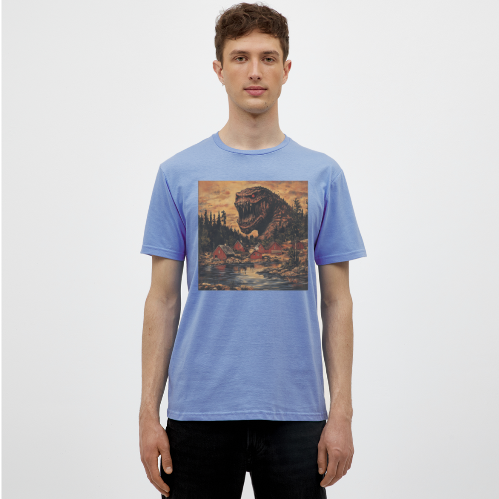 När Draken Vaknade vid Siljan, T-shirt herr - carolina blue